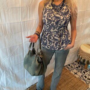 Hydraulic Vintage Jeans, low rise, washed color, size 1/2, tight + FREE BLOUSE